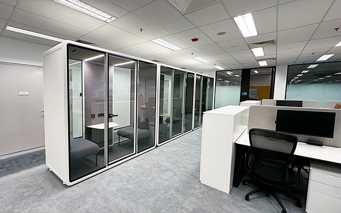 kasus perusahaan terbaru tentang Airport Projects-Creating Quiet Spaces for Efficient Collaboration