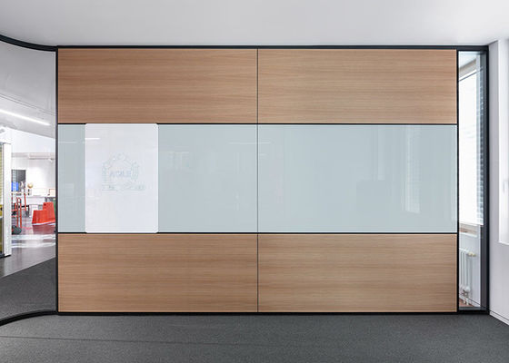 Panel malamine padat partisi bahan aluminium glawall partisi jawaban cepat