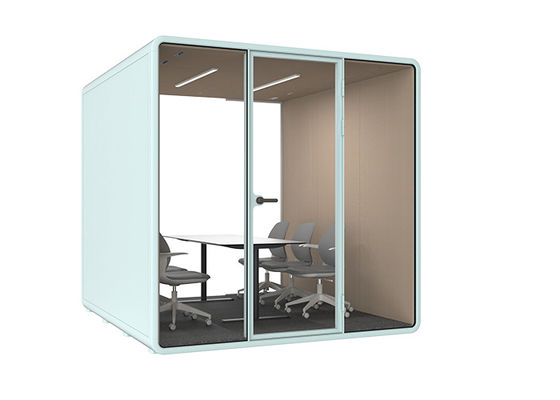 Desain Pod Kantor Kabin Akustik Kedap Suara Modern, Ruang Kerja, Kabin Suara Portabel, Rumah Prefabrikasi, Bilik Telepon Rekaman untuk Dijual