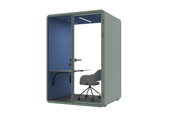 Standar Amerika berwarna-warni kantor kedap suara bekerja kapsul tunggal kapsul besar kursi yang nyaman Mudah untuk merakit M kabin kamar ramah lingkungan