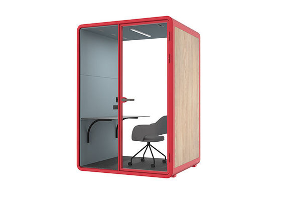 Bertemu Acoustic Lingkungan Kantor Pods Ukuran M Untuk 1-2 Orang Ruang Soundproof Chatting Ruang yang tenang