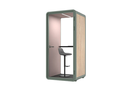 Bilik Audio Kedap Suara Bergerak Ruang Rekaman Bilik Tertutup Ruang Bernyanyi untuk Satu Orang